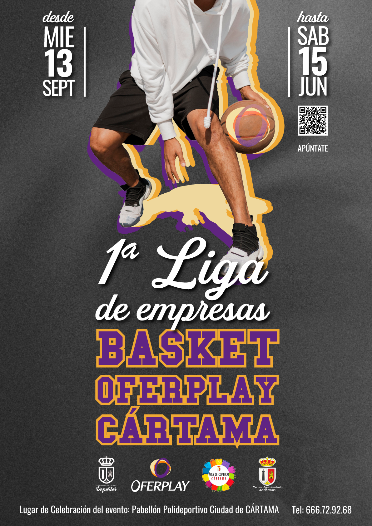 Cartel Liga Basket inicio